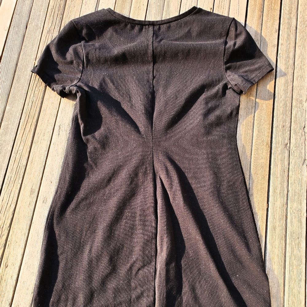 Old Navy Black T-shirt Dress